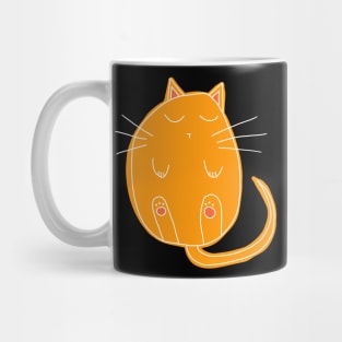 sleeping cat Mug